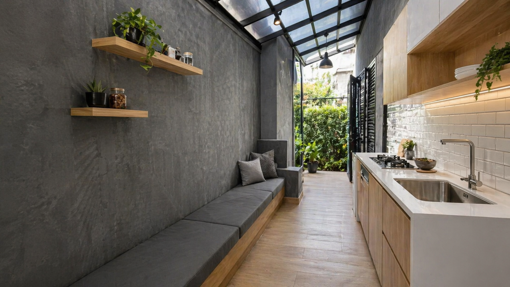 ต่อเติมครัวหลังบ้าน