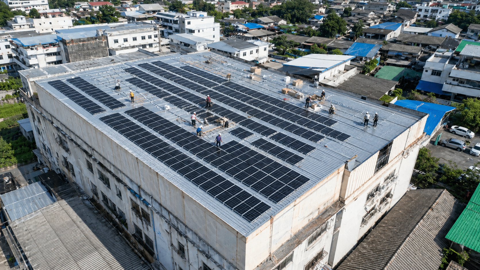 ระบบโซลาร์เซลล์สำหรับธุรกิจ